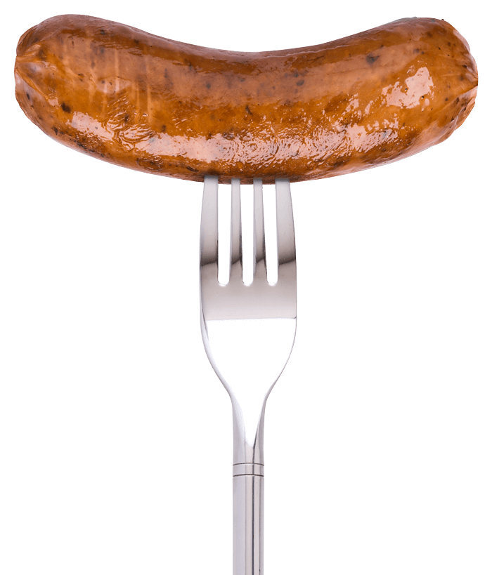 Sausage On Fork Download Free PNG