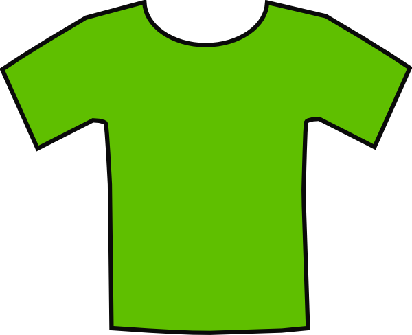 Shirt Green Clipart Transparent File