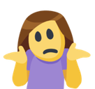 Shrug Emoji Man Transparent Image