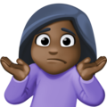 Shrug Emoji Man Transparent PNG