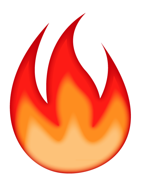 Simple Flame PNG Photos