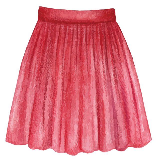 Skirt Pink Transparent File