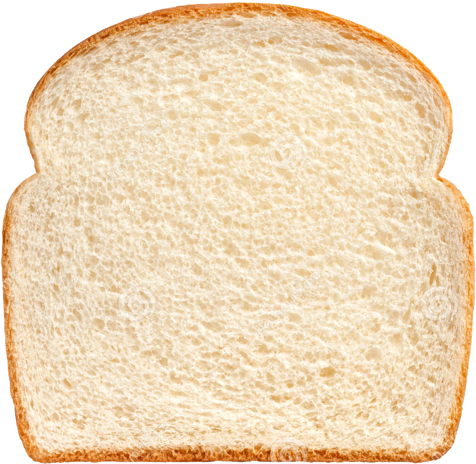 Slice Of Brown Bread Transparent File