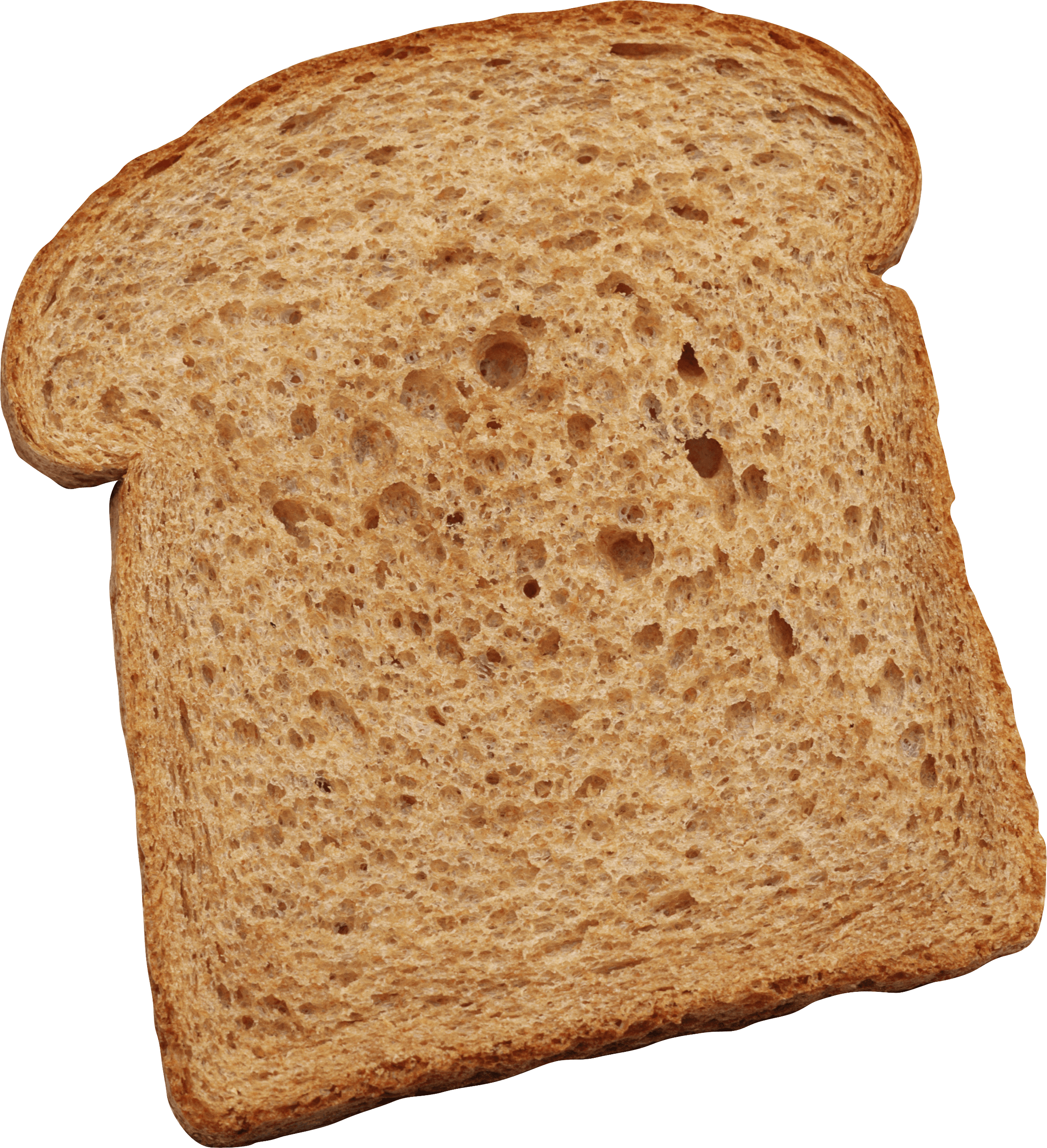 Slice Of Brown Bread Transparent Free PNG