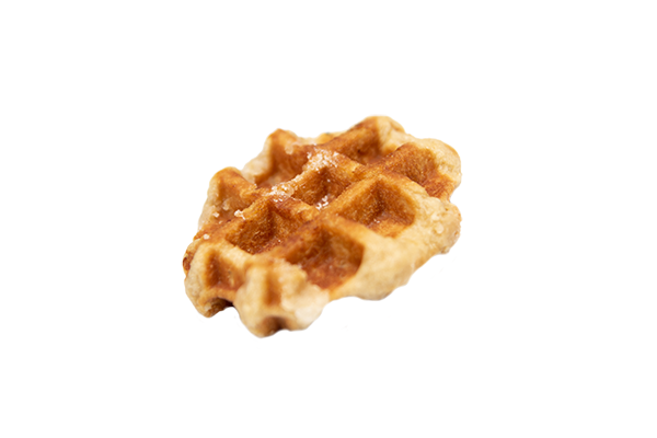 Small Belgian Liege Waffle PNG HD Quality