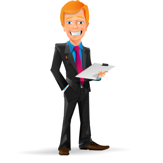 Smiling Businessman PNG HD Quality