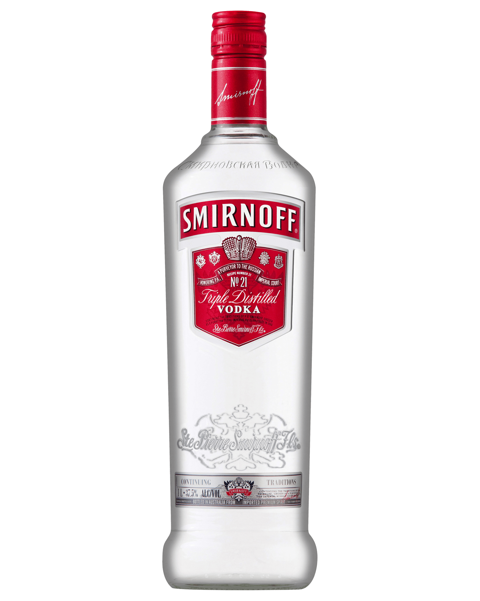 Smirnoff Vodka Transparent Background