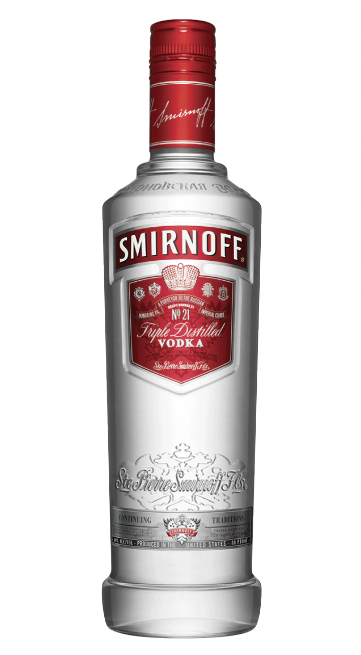Smirnoff Vodka Transparent File
