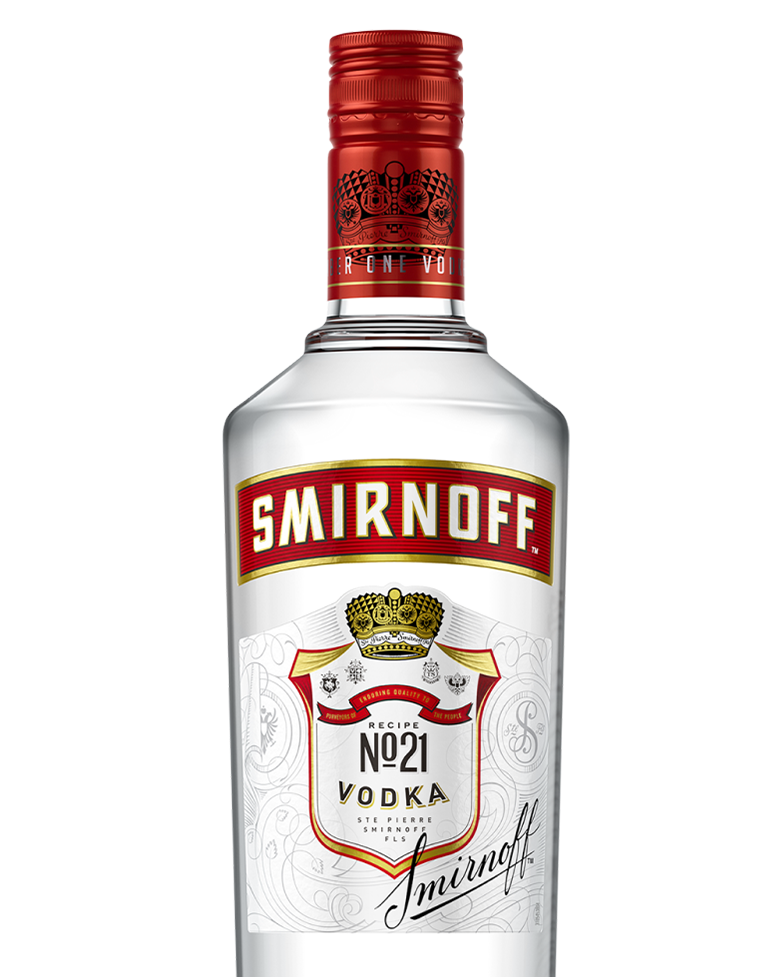 Smirnoff Vodka Transparent Free PNG