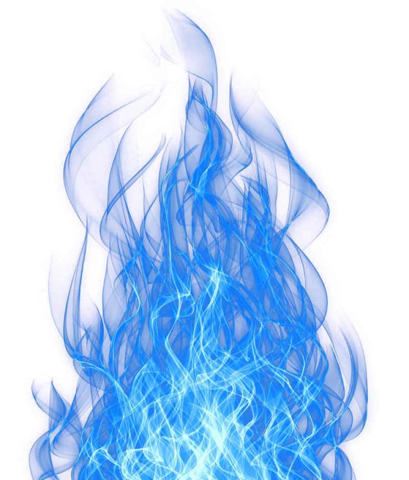 Smoke Effect Blue PNG Background