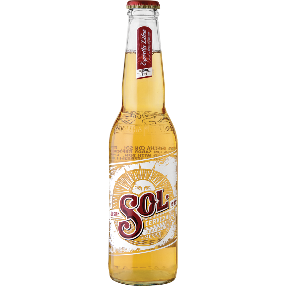 Sol Beer Bottle PNG Free File Download