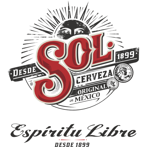 Sol Cerveza Logo Background PNG Image