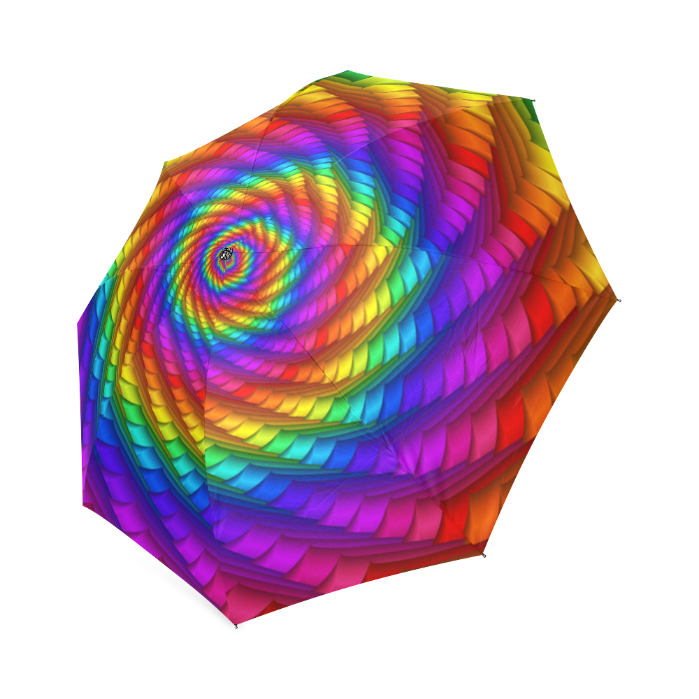 Spiral Rainbow Free PNG