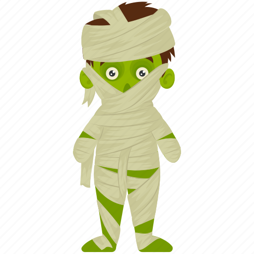Spooky Mummy Transparent PNG
