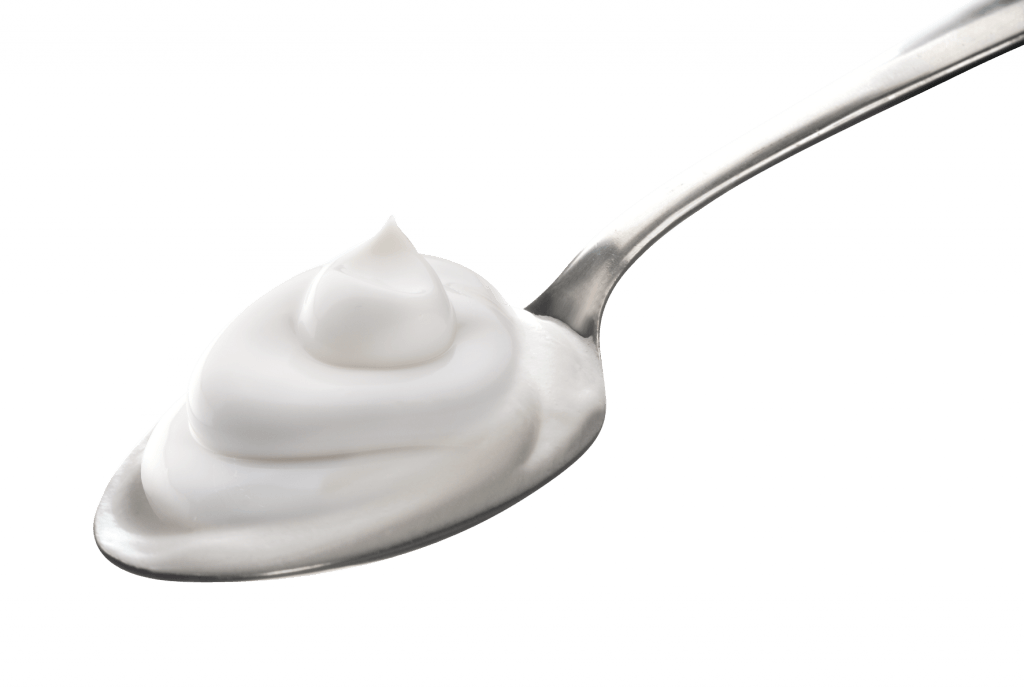 Spoonful Of Yoghurt Transparent Background
