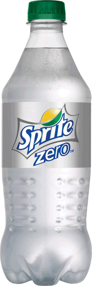 Sprite Zero Plastic Bottle Background PNG Image