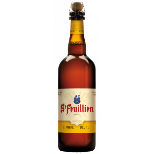 St Feuillien Brown Beer PNG Photo Image
