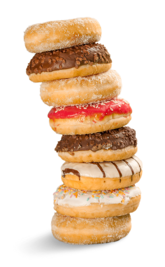 Stack Of Donuts Transparent Free PNG