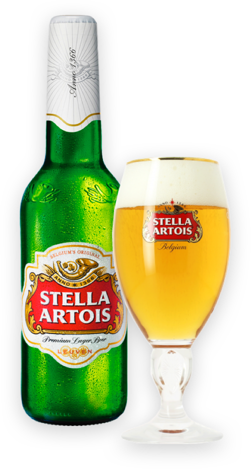Stella Artois Beer PNG Clipart Background