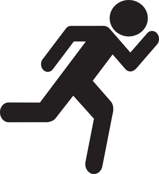 Stick Figure Running Download Free PNG