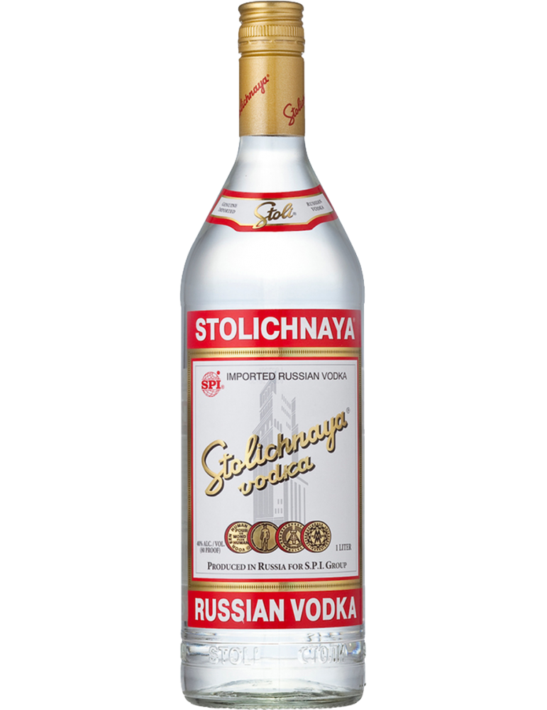 Stolichnaya Vodka Transparent PNG