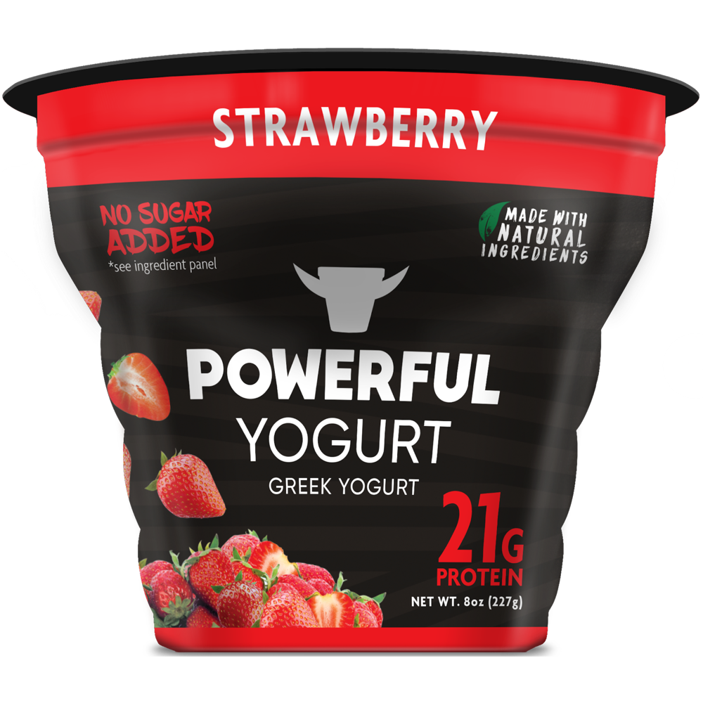 Strawberry Yoghurt Transparent Background