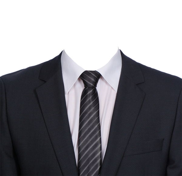 Suit Tie Neck Background PNG Image