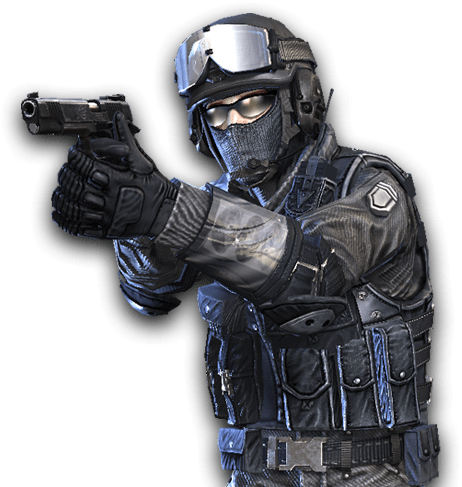 Swat Pointing Gun PNG Clipart Background
