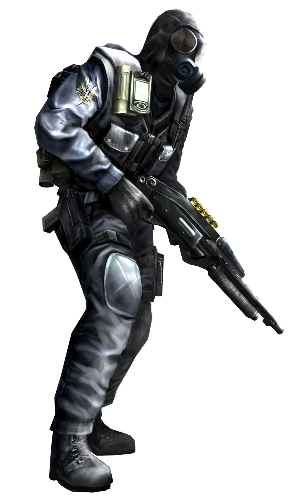 Swat Woman Officer Background PNG Image