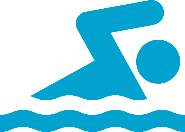 Swimming Sign Background PNG Image