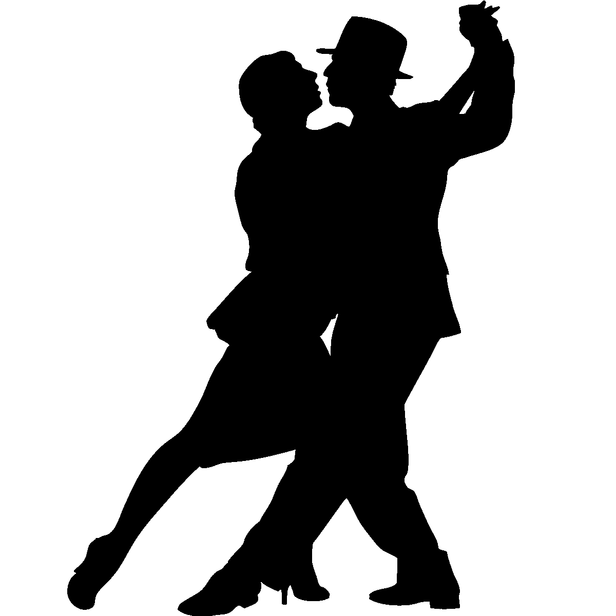 Tango Silhouette Download Free PNG