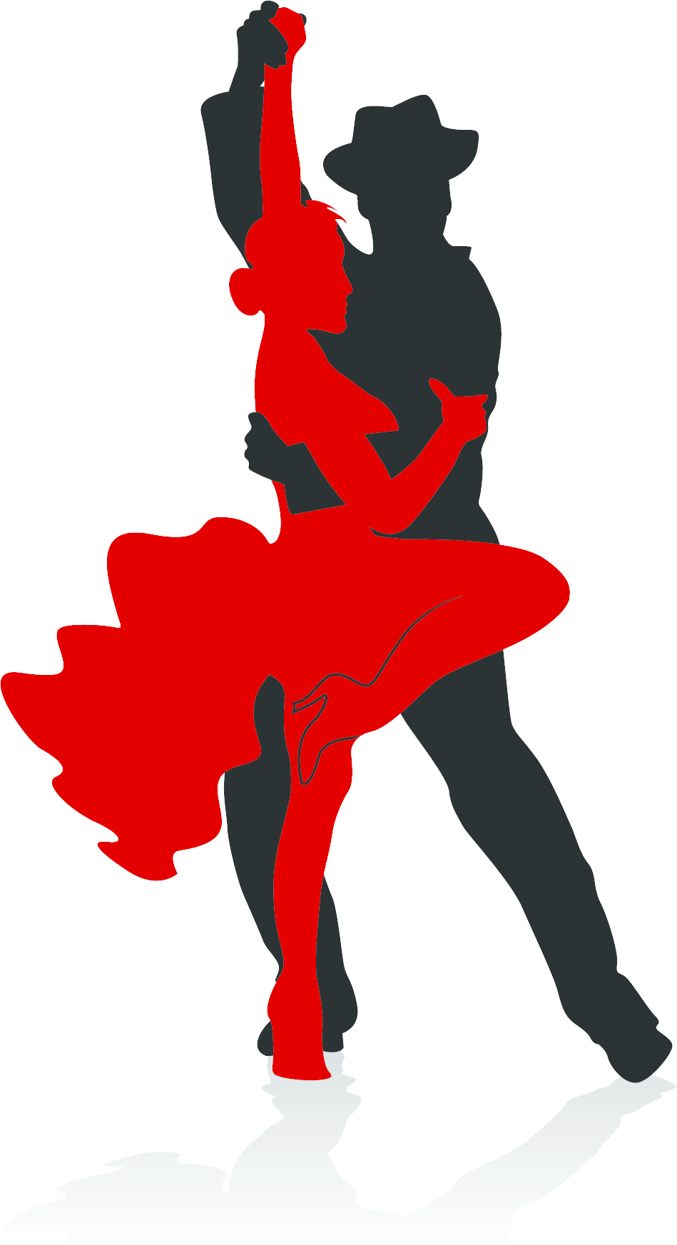 Tango Silhouette PNG Background
