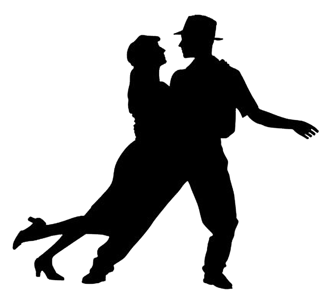 Tango Silhouette PNG Clipart Background