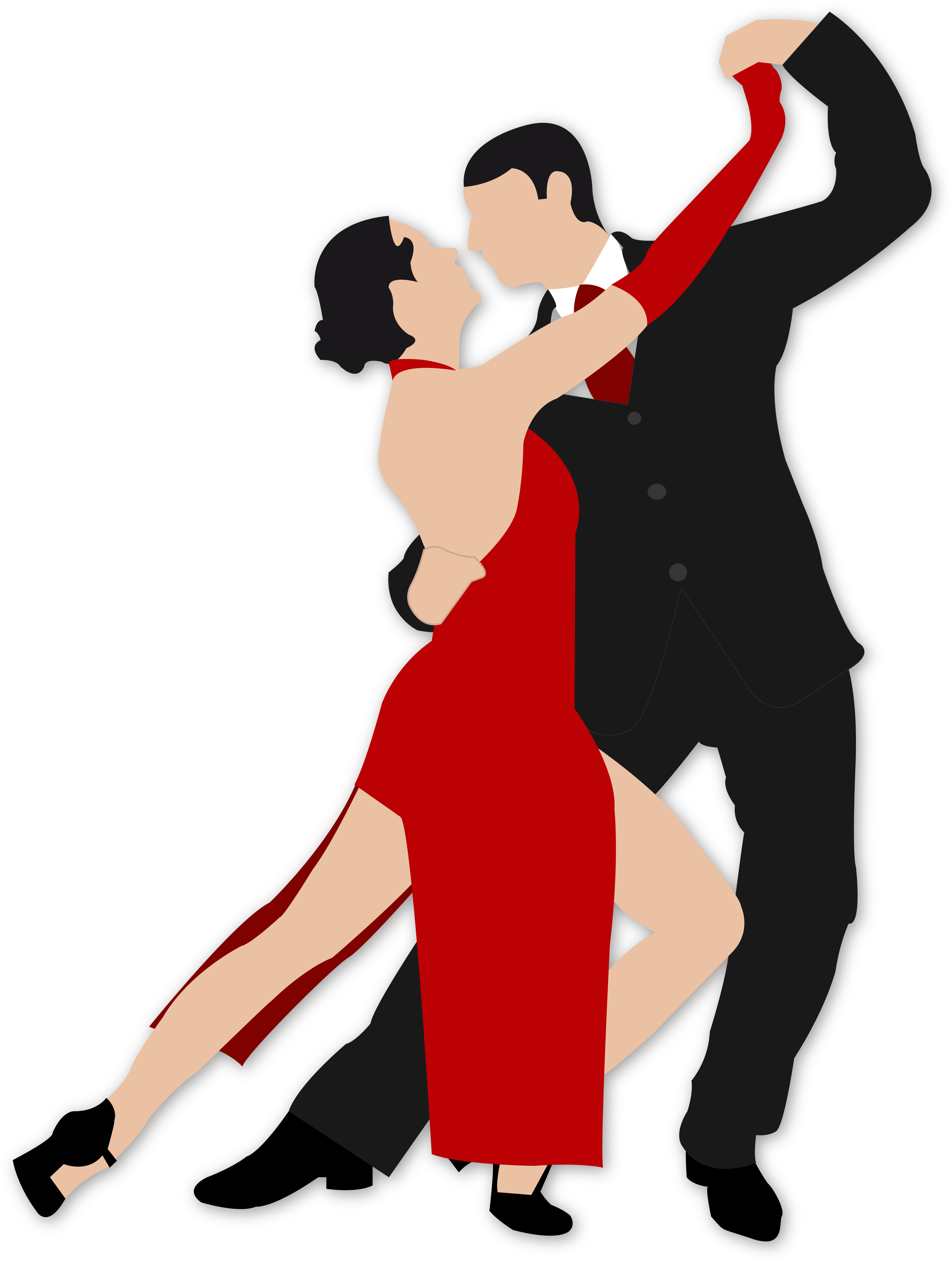 Tango Silhouette PNG Pic Background