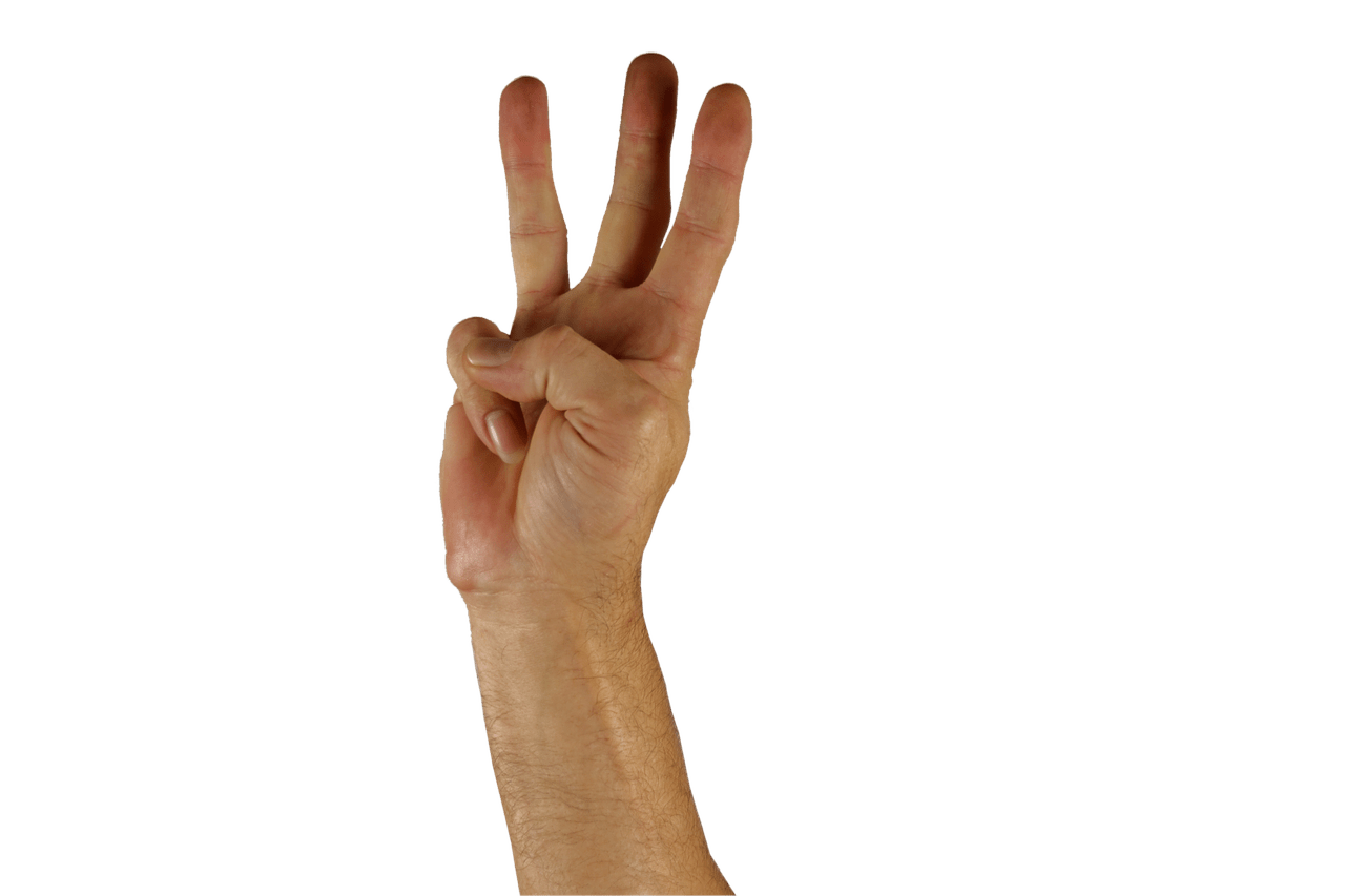 Three Fingers Download Free PNG