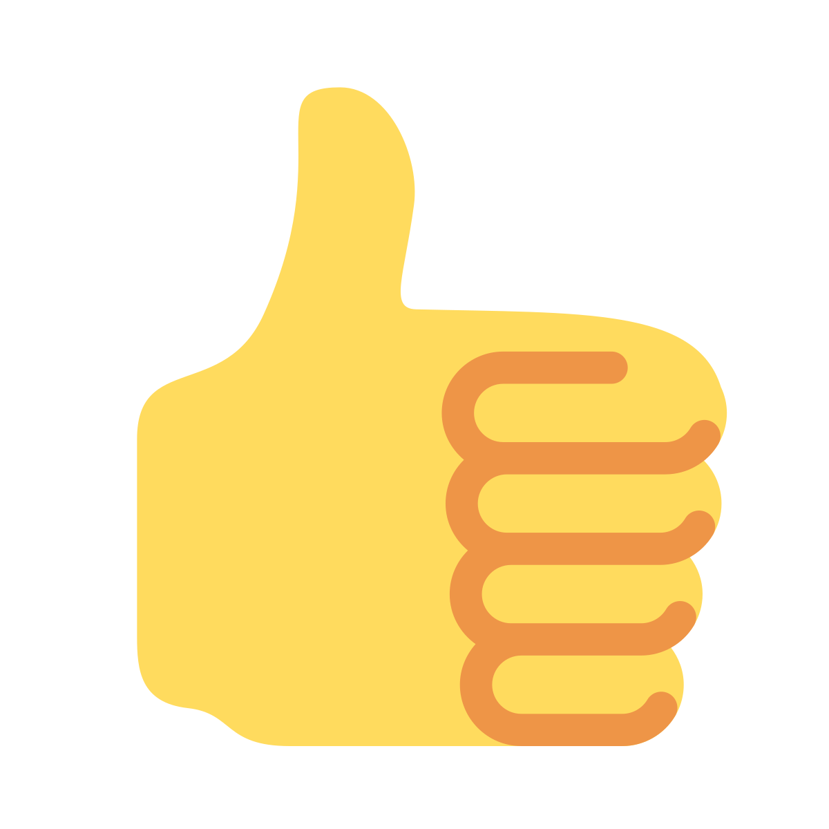 Thumb Up Background PNG Image