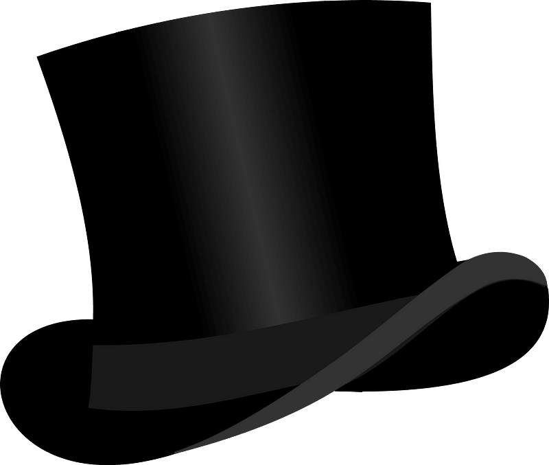 Top Hat Drawing Vintage PNG HD Quality