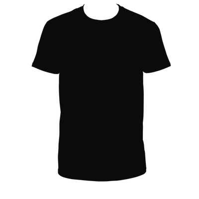 Tshirt Black Back Transparent File