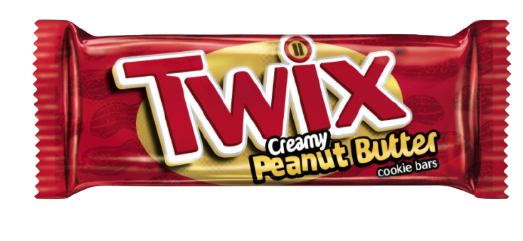 Twix Creamy Peanut Butter Background PNG Image