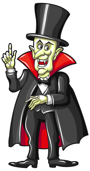 Vampire Clipart Background PNG Image