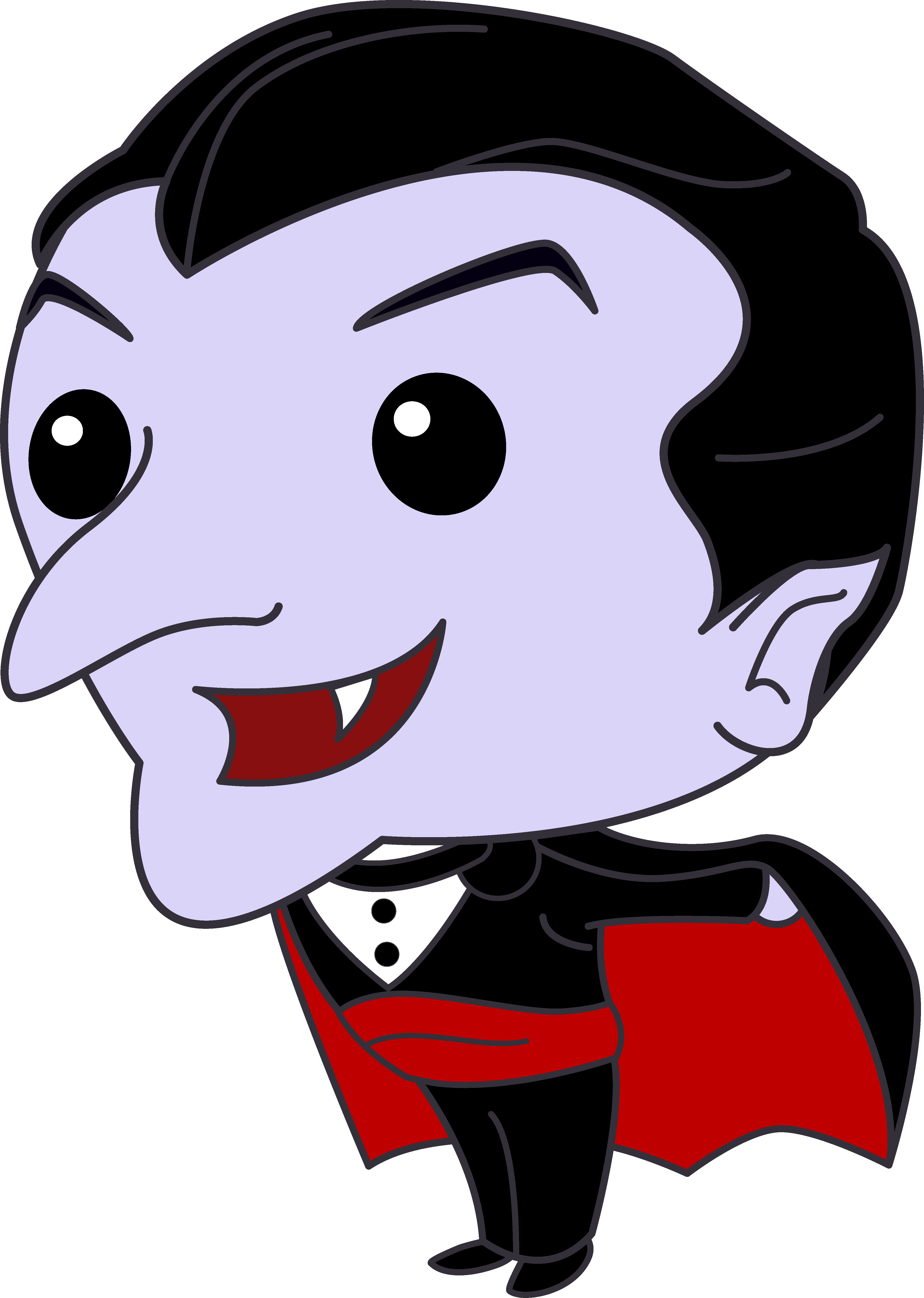 Vampire Clipart Free PNG