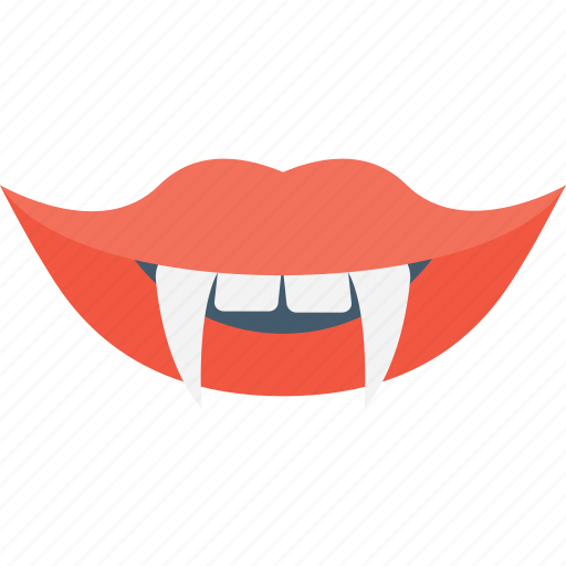 Vampire Mouth Teeth PNG HD Quality