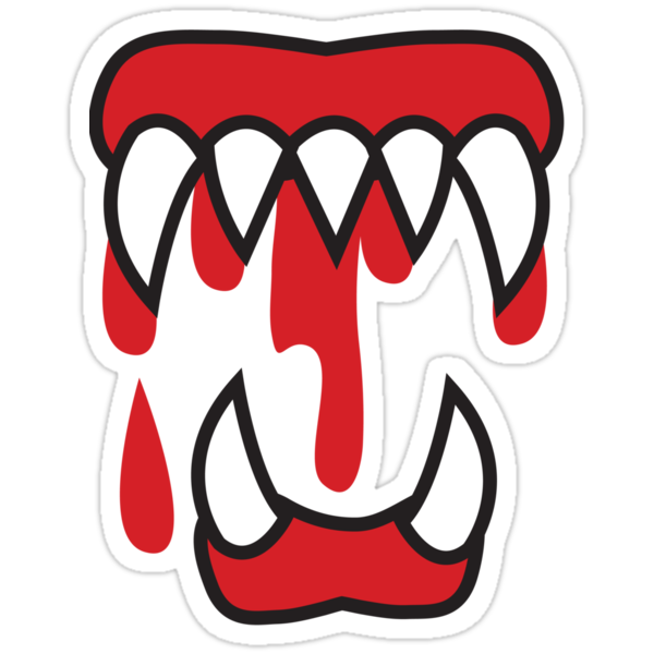 Vampire Mouth Teeth PNG Photo Image