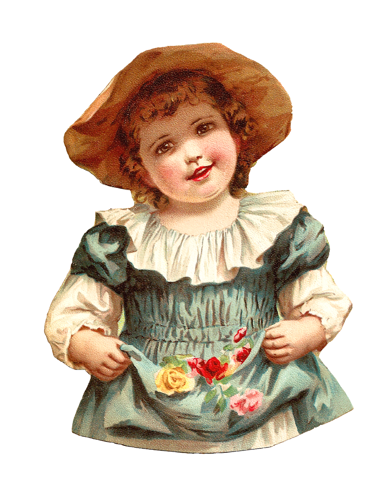 Victorian Baby Background PNG Image