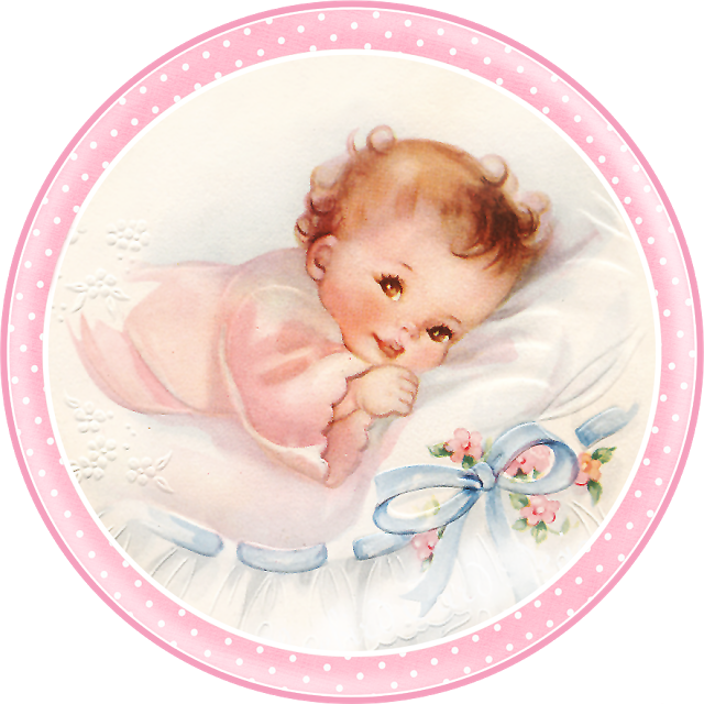 Victorian Baby PNG Free File Download