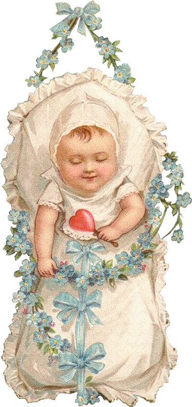 Victorian Baby Transparent Background