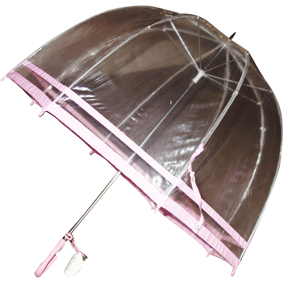 Vintage Lady Umbrella Transparent Image