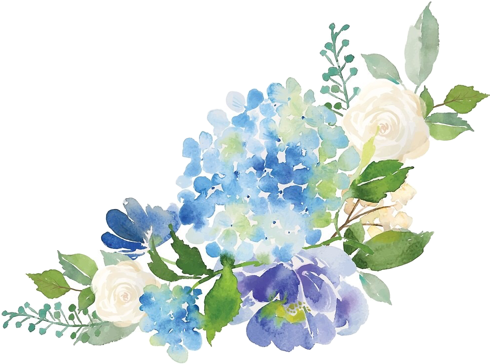 Watercolor Bouquet Free PNG
