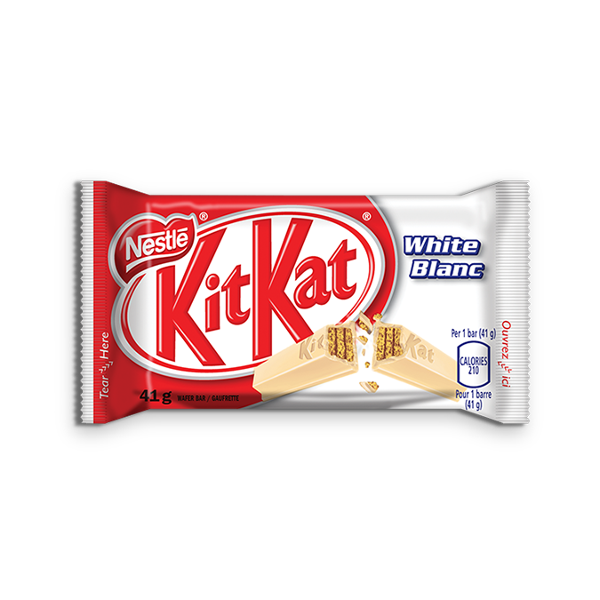 White Kitkat Bar PNG HD Quality