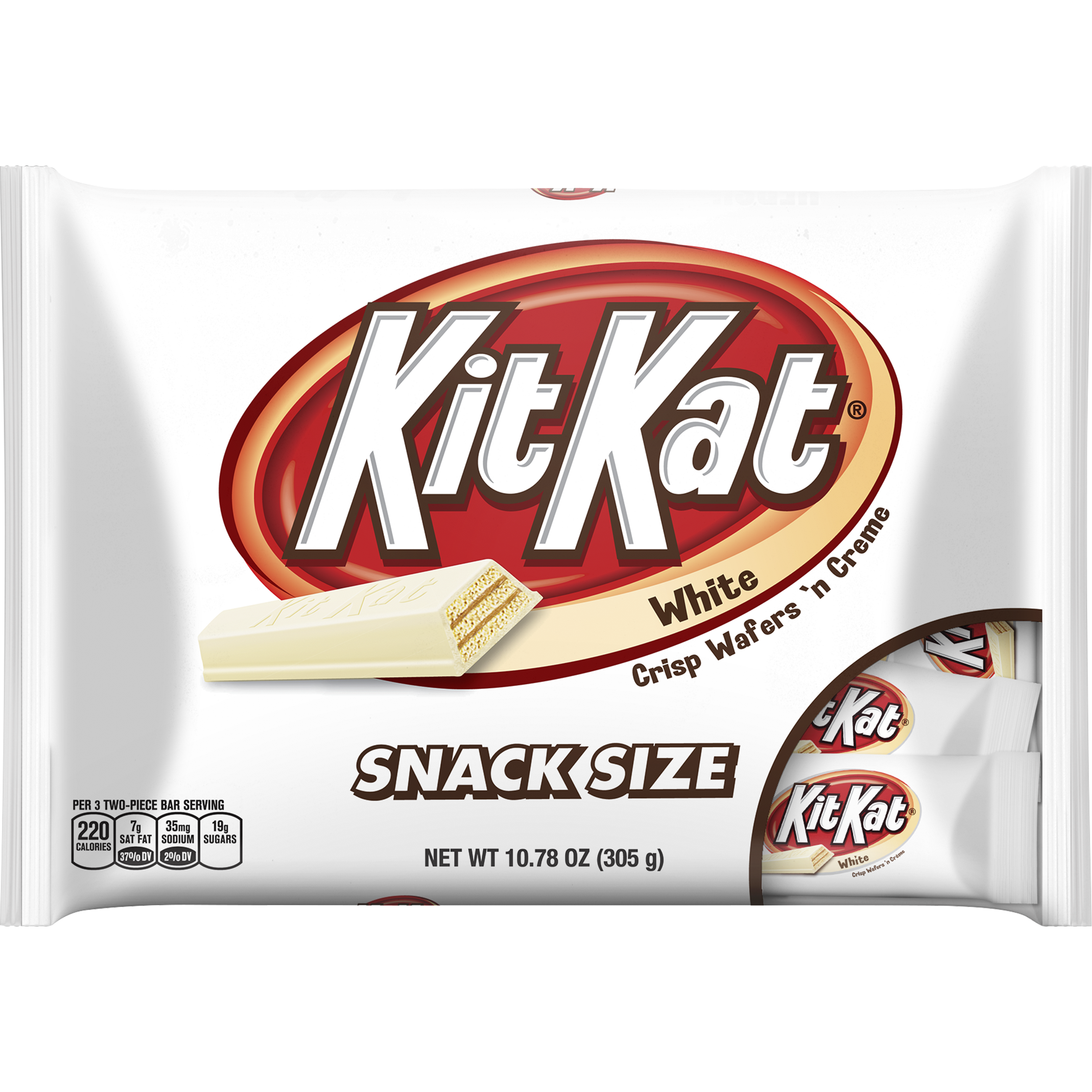 White Kitkat Bar Transparent PNG